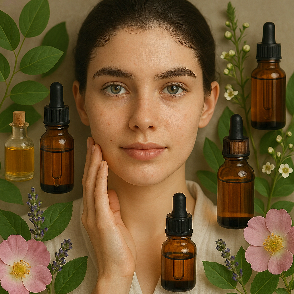 7 Essential Oils That Combat Acne Naturally
