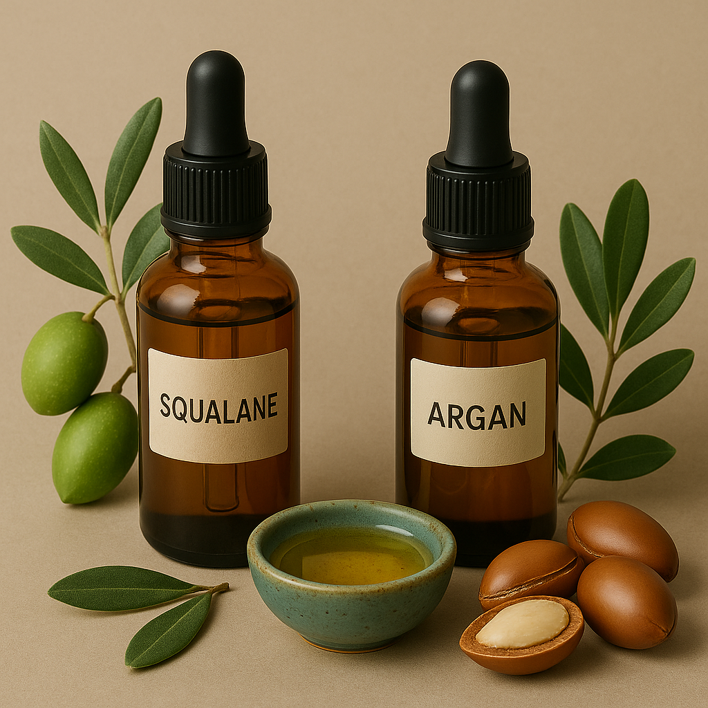 Squalane vs. Argan Oil Mediterranean Hydration Showdown